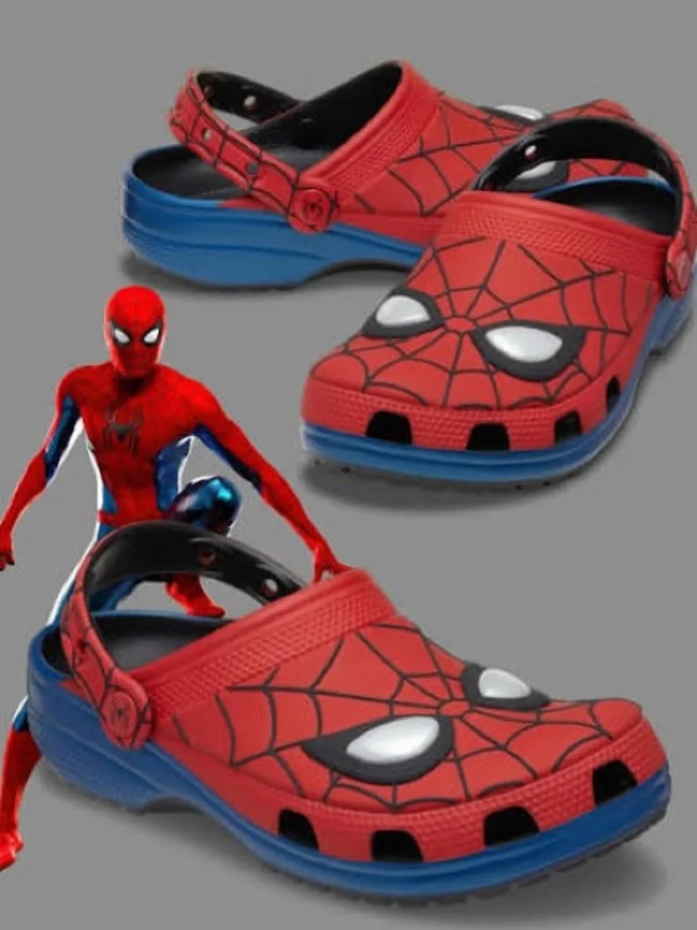 Crocs Marvel Spider-Man Red Kids' Clogs toddler size